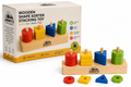Jimmy's Wooden Shape Sorter Stacking Toy
