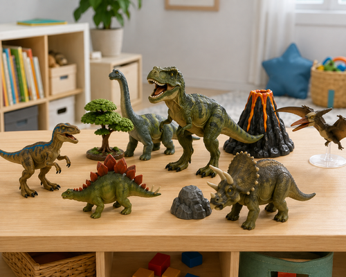 Jimmy's Dinosaur Adventure Playset