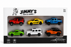 Jimmy's Die-Cast Pull-Back Car Set – 6 Cars
