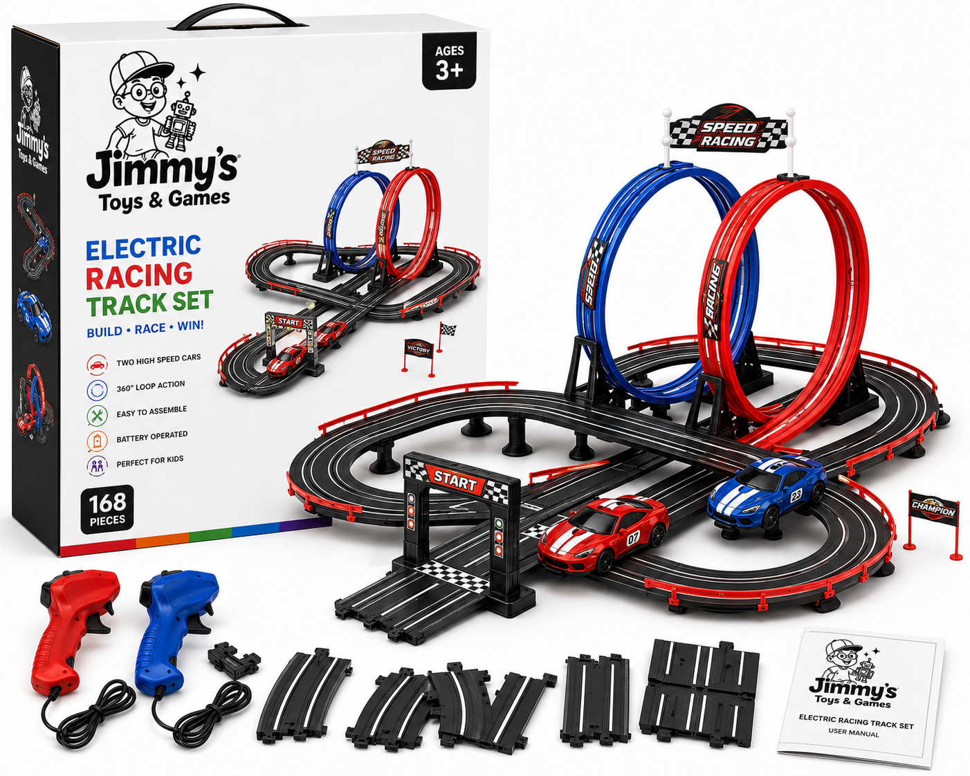 Jimmy's Electric Racing Track Set